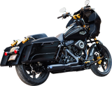 2-into-1 Qualifier Exhaust System - Race Only - Guardian Black - 1800-2688