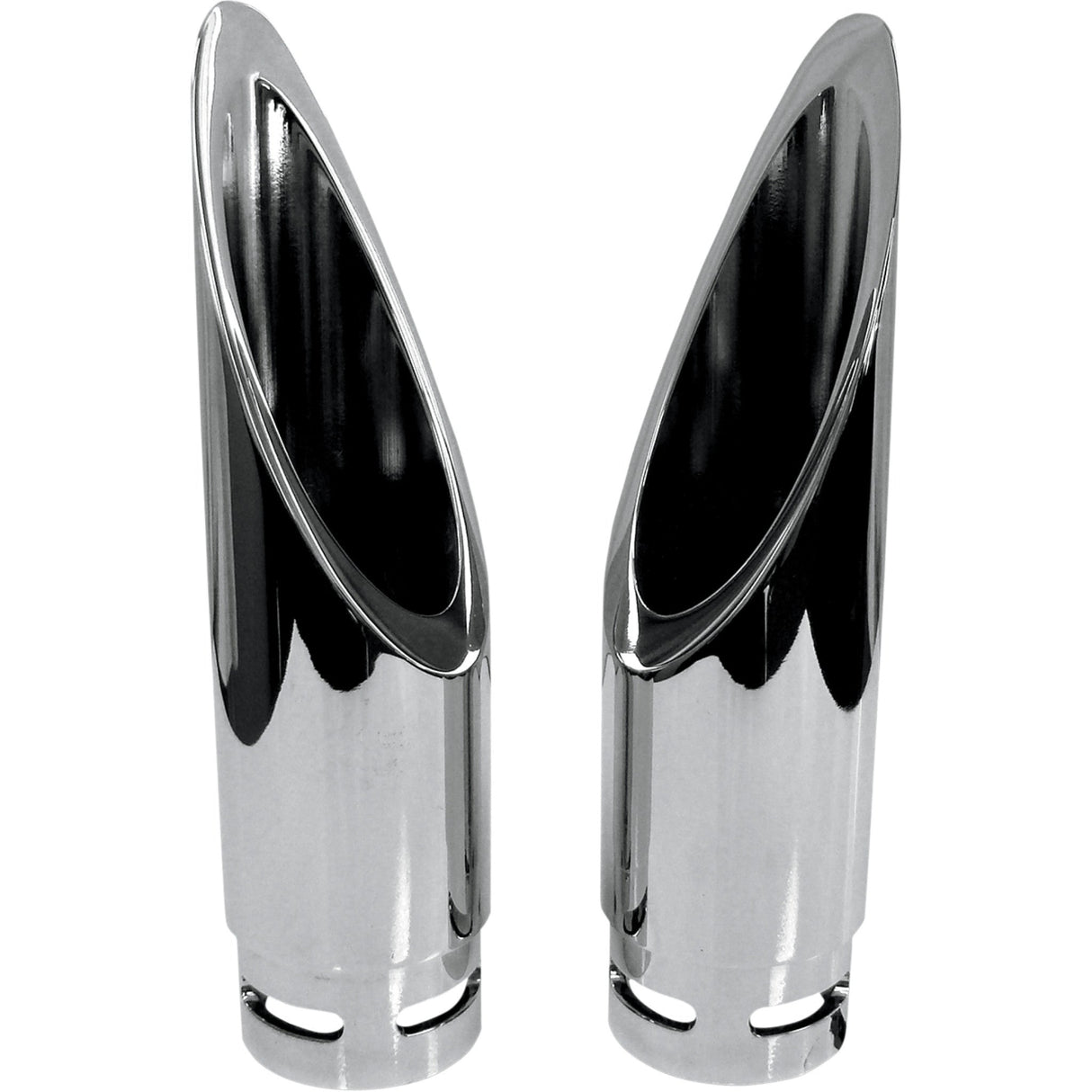 BARON 1812-0169 BA-1100-00 Family Jewel Exhaust Tip chrome - xtreme slash