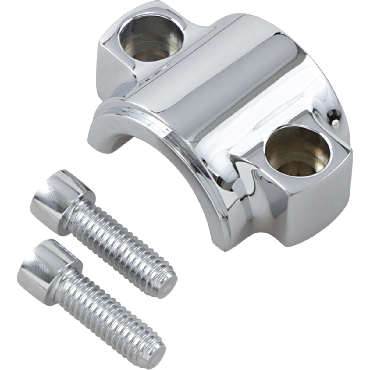 Klock Werks Lower Fork Leg Axle Caps Chrome - KWS-01-0010-C For Harley Touring 2000-2013