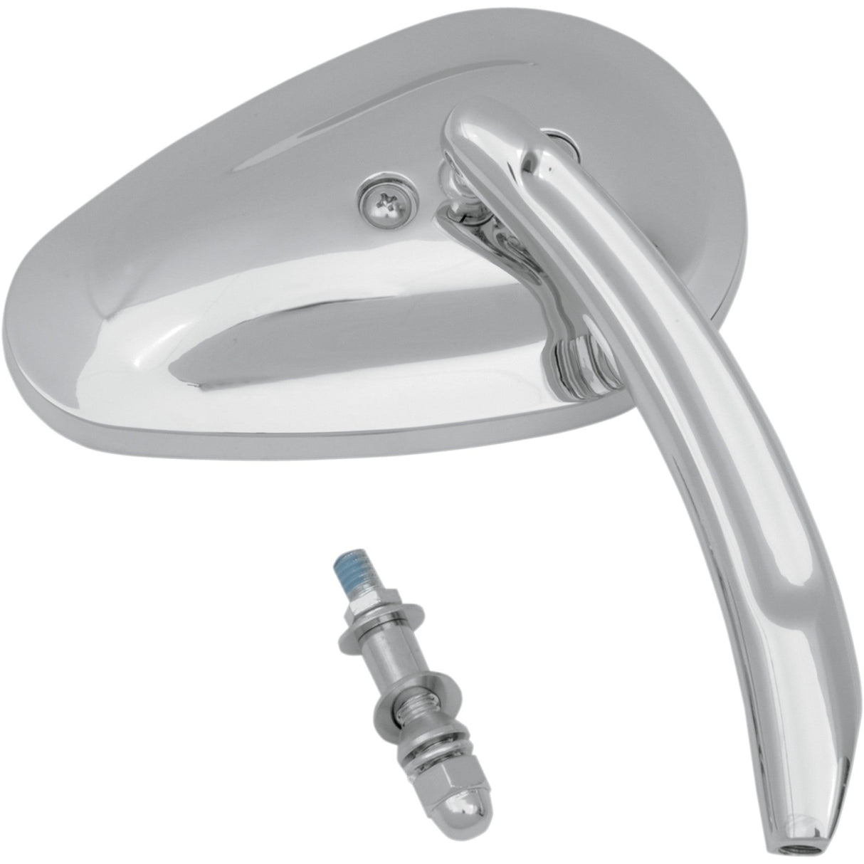 DRAG SPECIALTIES Billet Teardrop Mirror Tear Drop