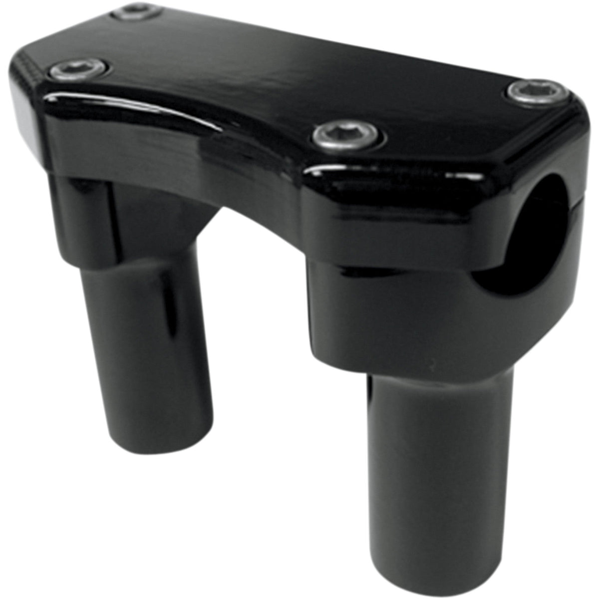 DRAG SPECIALTIES 0602-0587 Handlebar Riser & Top Clamp Kit 3" - buffalo - black