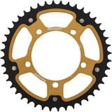 SUPERSPROX 1210-2019 RST-702-44-GLD Stealth Rear Sprocket 44 tooth - gold - aprilia