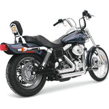 Vance & Hines Shortshots 2-Into-2 Exhaust System - 17213 For Harley Dyna 1991-2005