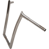 FAT Baggers INC. 1-1/4" EZ Install Pointed Top Handlebar 16" Chrome - 907016 For Harley Touring / Softail / Road King / Road Glide 1994-2023