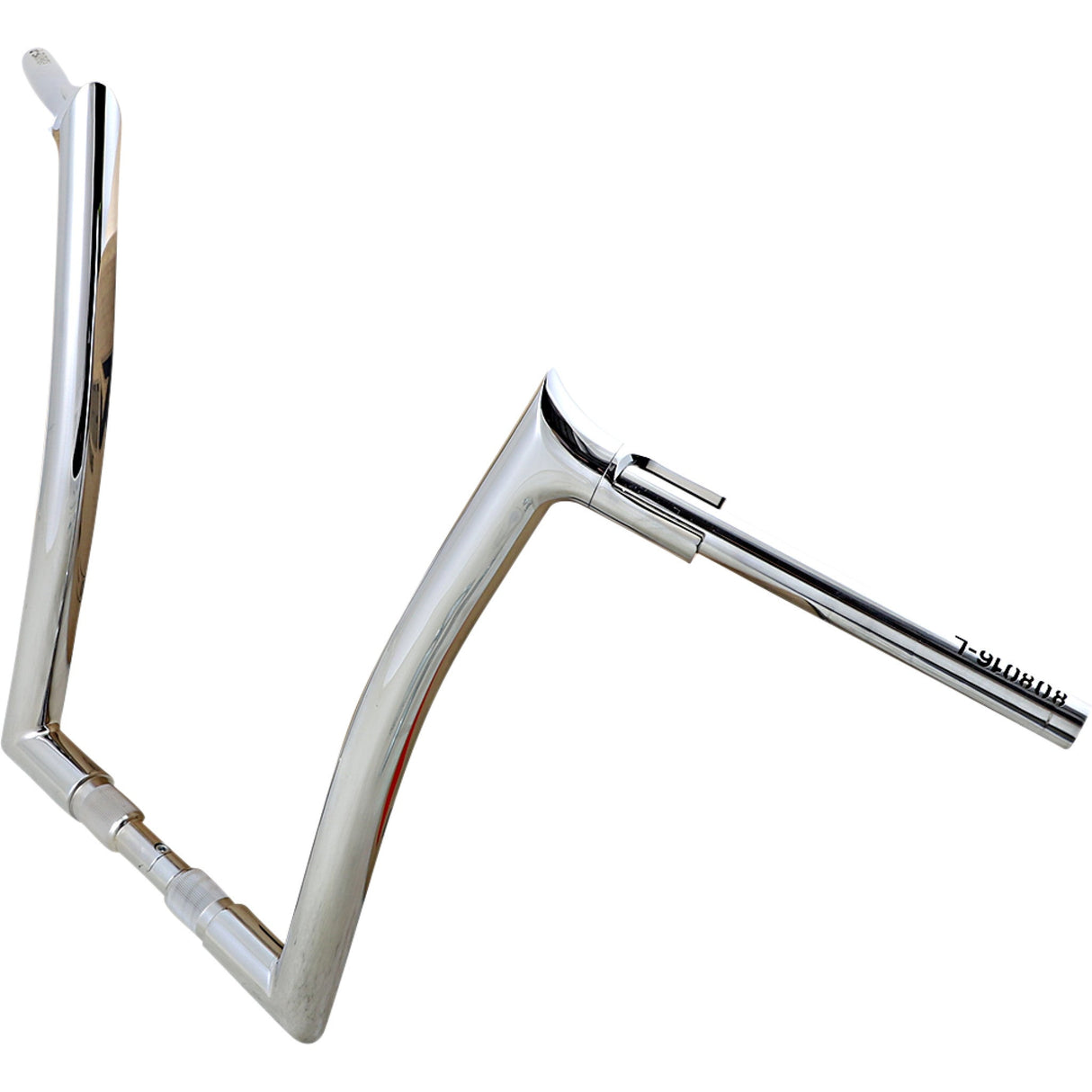 FAT Baggers INC. 1-1/2" EZ Install Pointed Top Handlebar 16" Chrome - 808016 For Harley Road King Special 2018-2020