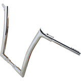 FAT Baggers INC. 1-1/2" EZ Install Pointed Top Handlebar 16" Chrome - 808016 For Harley Road King Special 2018-2020