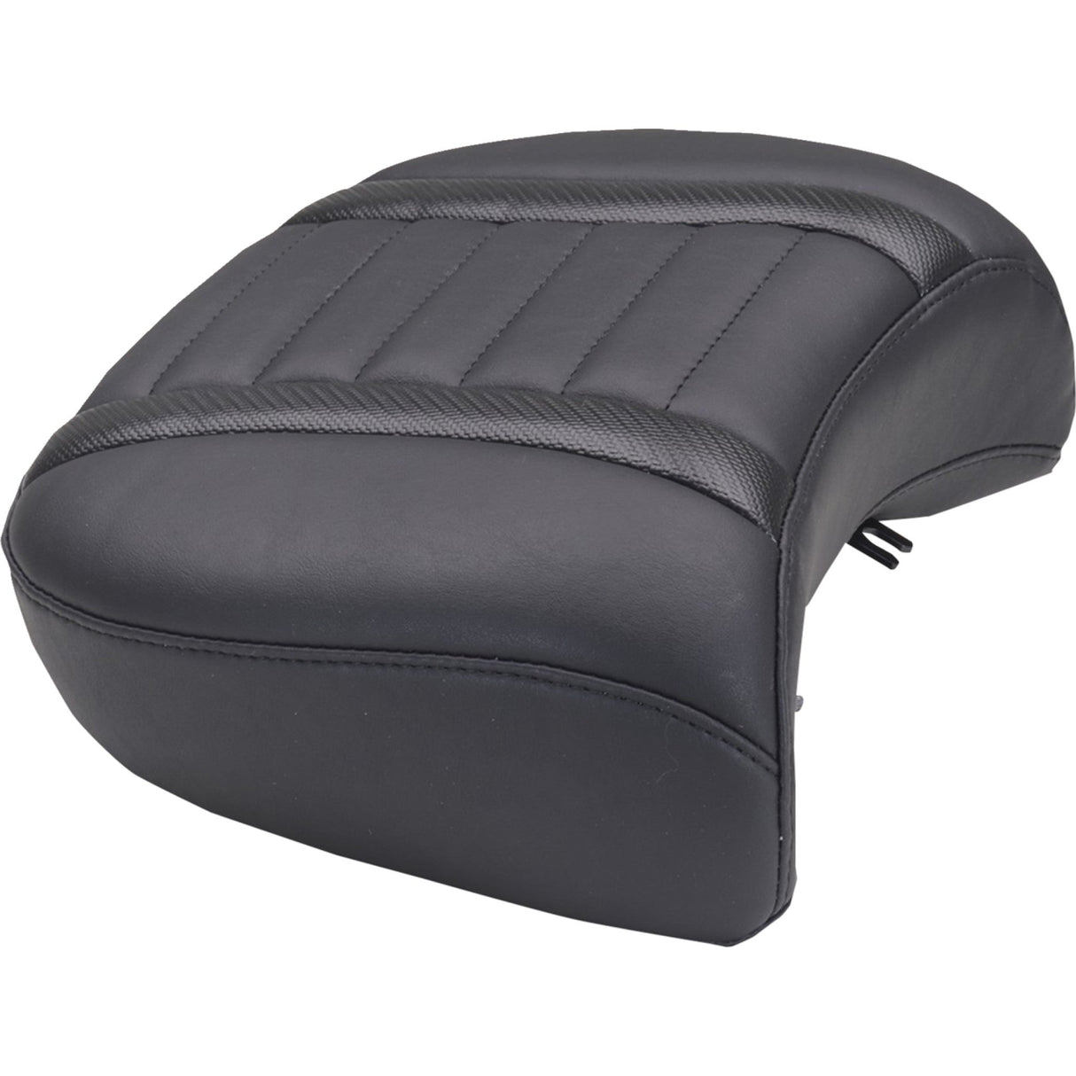 MUSTANG 0801-2119 88420 Wide Deluxe Touring Passenger Seat Deluxe Passenger Seat - Wide - Black Stitch - FLT/FLH '23-'25