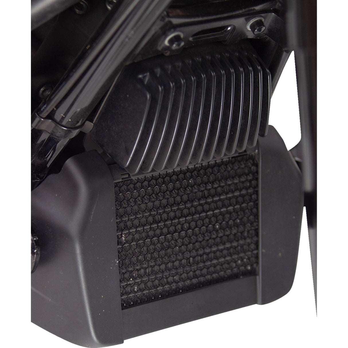 KLOCK WERKS 0713-0255 KWS-01-0615-B Oil Cooler Guard - Black - M8 Touring