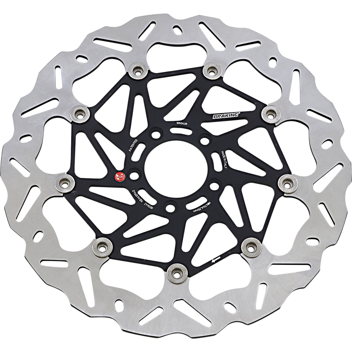 BRAKING 1710-1397 WK042R SK2 Front Brake Rotor SK2 Brake Rotor - Buell