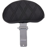 DRAG SPECIALTIES SEATS 0801-1982 Extended Reach Freedom Touring Seats Extended Reach Freedom Seat - Vinyl - Double Diamond - Red Stitch - FLT/FLH '09-'24