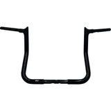 FAT Baggers INC. 1-1/4" EZ Install Pointed Top Handlebar Reduced Reach 13" Black - 945013-B For Harley Street Glide 2023-2026
