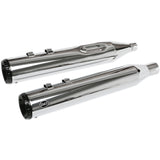 S&S Cycle GNX Slip-On Mufflers 4-1/2" Chrome M8 - 550-0991 For Harley Touring 2017-2026