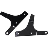 CYCLE VISIONS 1504-0062 CV-8075B Sissy Bar Side Plates Side Plates - FXSTD - Black