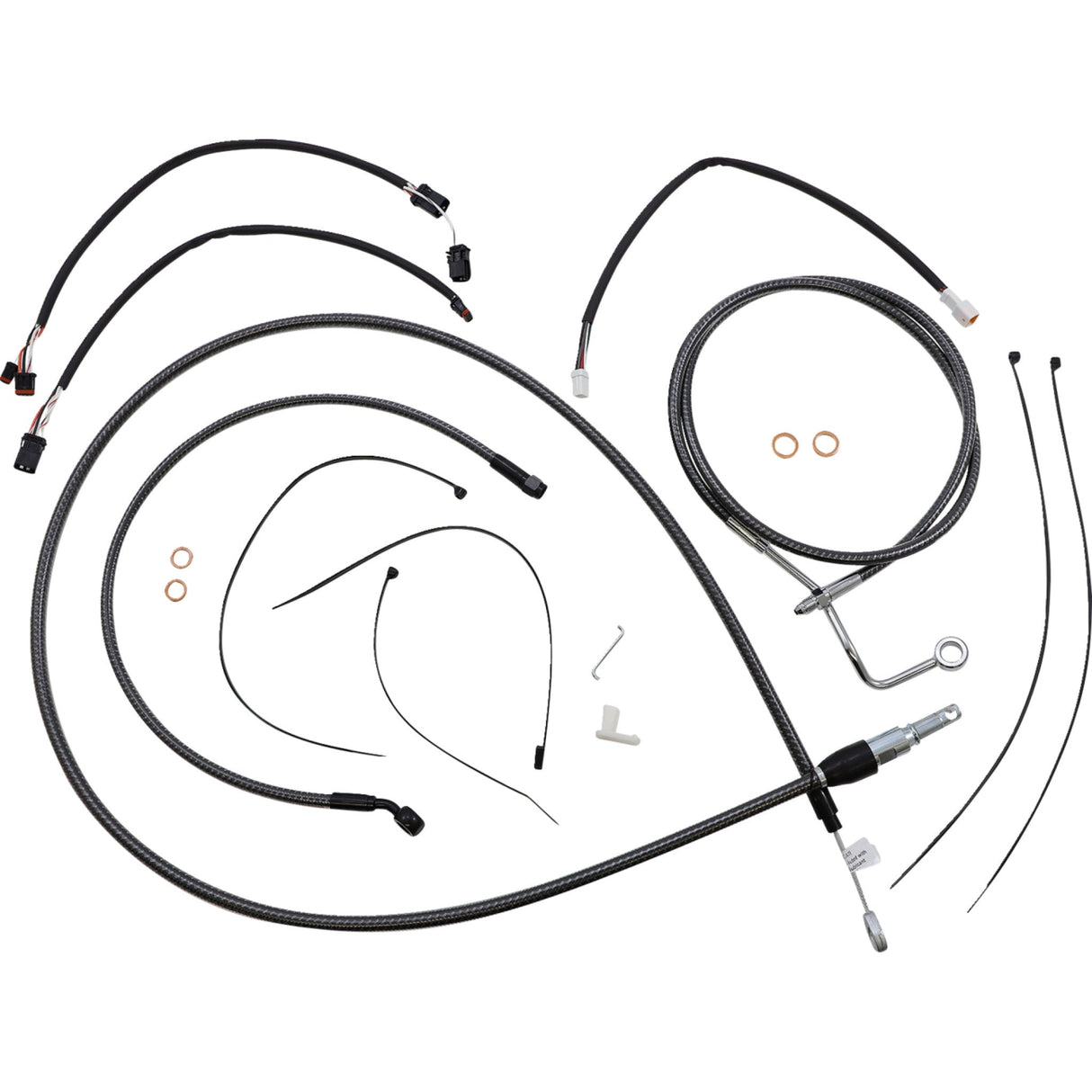 MAGNUM SHIELDING 0662-1034 7871141 KARBONFIBR Designer Handlebar Installation Kit