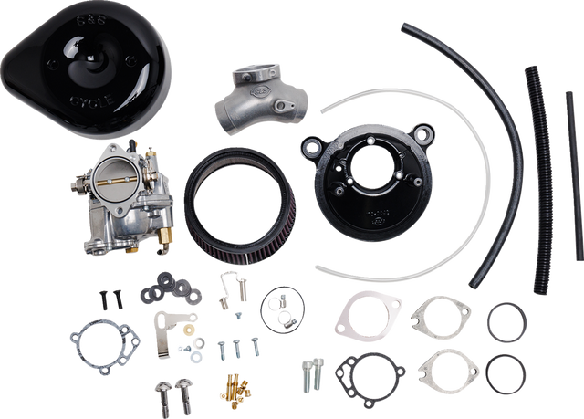 Super E Carburetor with Stealth Air Cleaner Kit