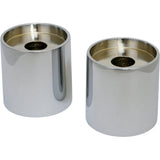 LA CHOPPERS 0602-0554 LA-7413-52 Handlebar Riser Extension Riser Extensions - 1-1/2" x 1-1/2" - Chrome