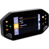 KOSO NORTH AMERICA 2210-0637 BA081010 RX-4 Multifunction Speedometer/Tachometer TFT Multifunction Meter - RX-4 - Universal