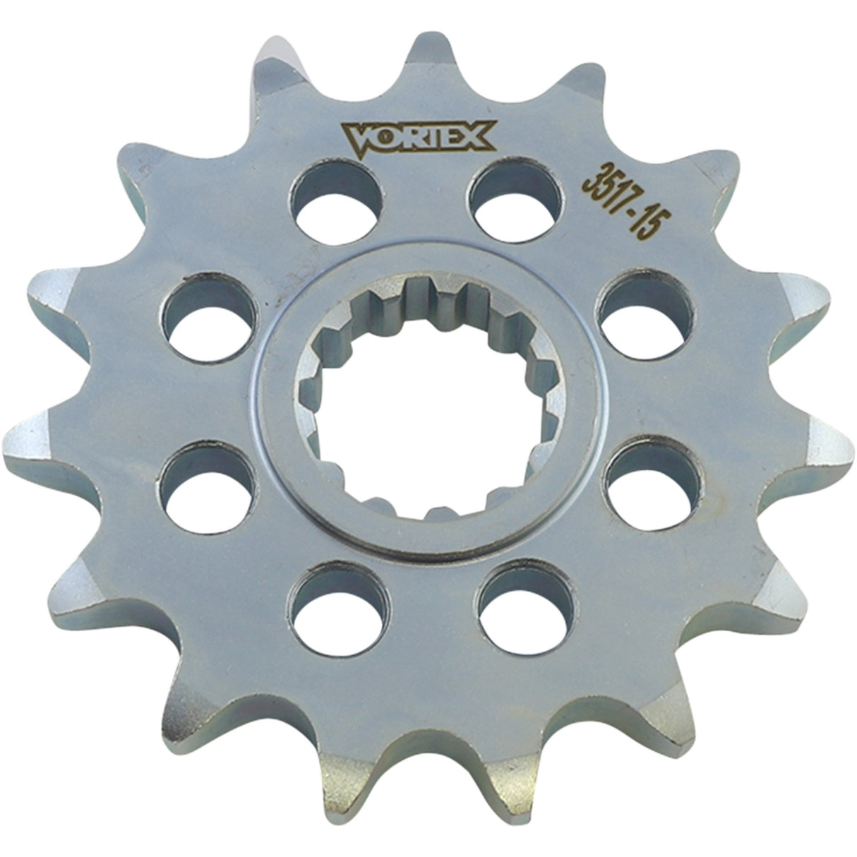 VORTEX 1212-0414 3517-15 Steel Countershaft Sprocket Front Sprocket - 15 Tooth