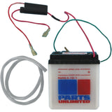 Parts Unlimited Battery - R6N55-1D1 Honda Scrambler / CL70K Scrambler 1969-1973