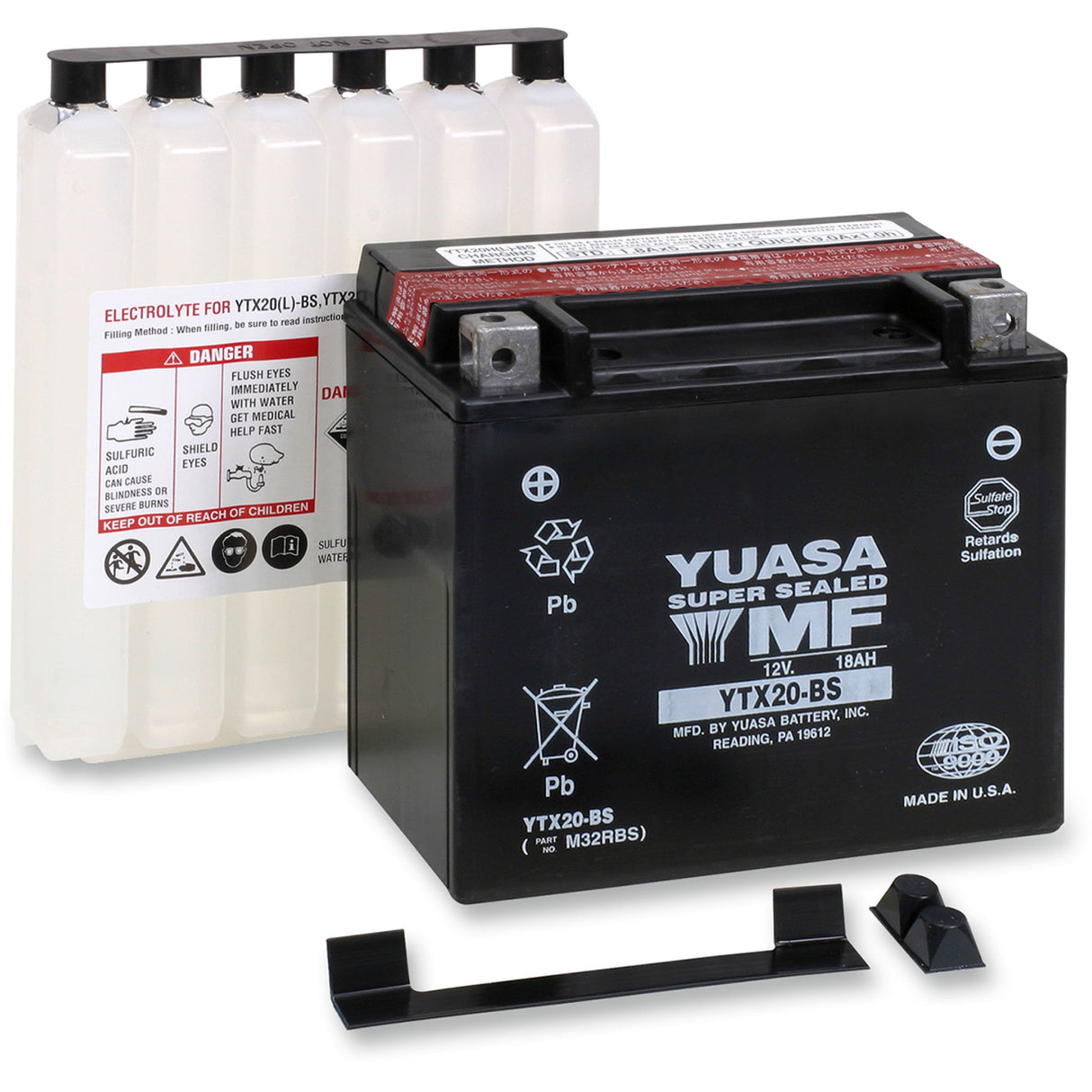 Yuasa YTX Battery - YUAM32RBS For Harley 1977-1996 | Indian 1999-2003 | Moto Guzzi California 1400 / Audace / Eldorado / Flying Fortress 2014-2019