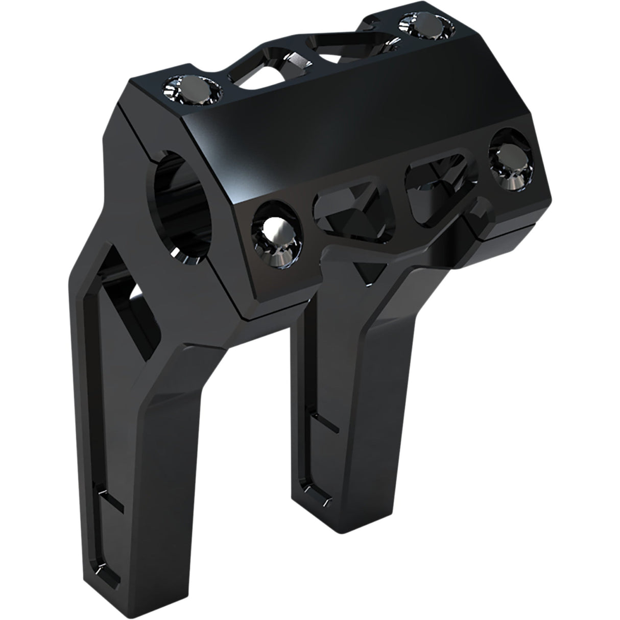 LA CHOPPERS 0602-1230 LA-7481-06B Performance Risers - Pullback - 6" x 1-1/4" - Black Anodized