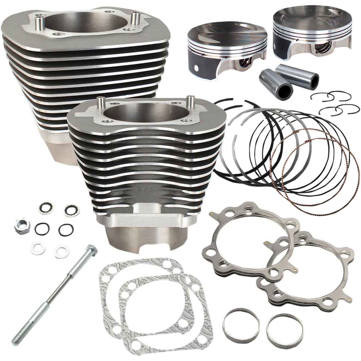 S&s Cycle Cylinder Kit - 910-0474 For Harley Motorcycles 2007-2017