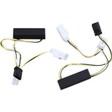CUSTOM DYNAMICS 2050-0435 MPR-MCROAW-3AMP Micro Bullet Wiring Adapter Adapter - Amber/White
