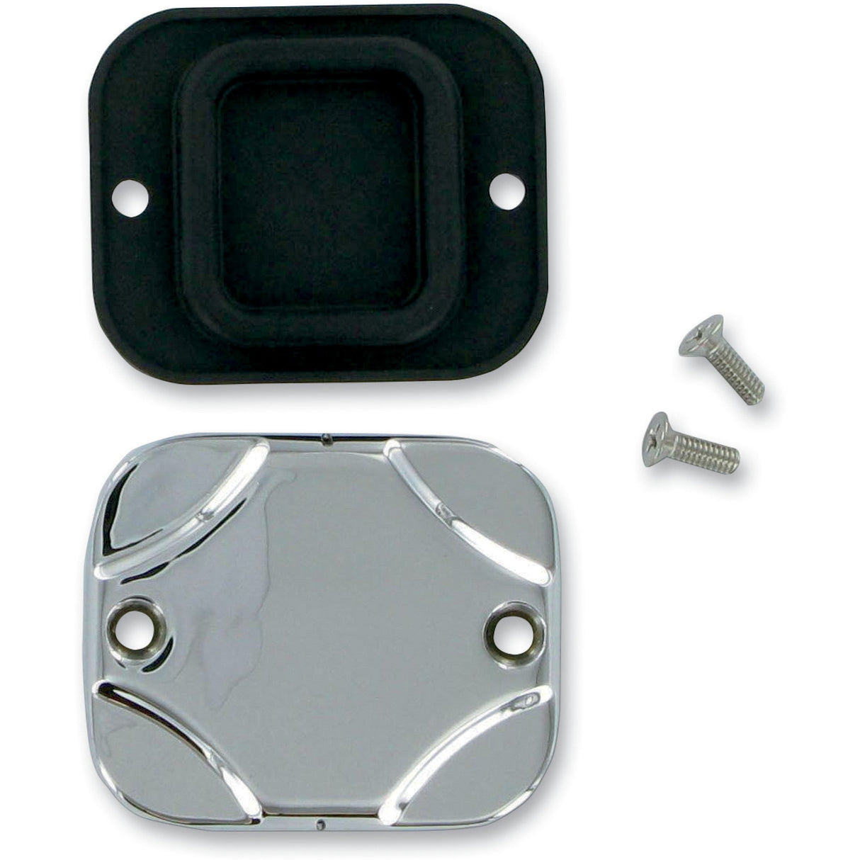 DRAG SPECIALTIES 0610-0179 Replacement Parts for Hydraulic Clutch Master Cylinder Cover - Chrome