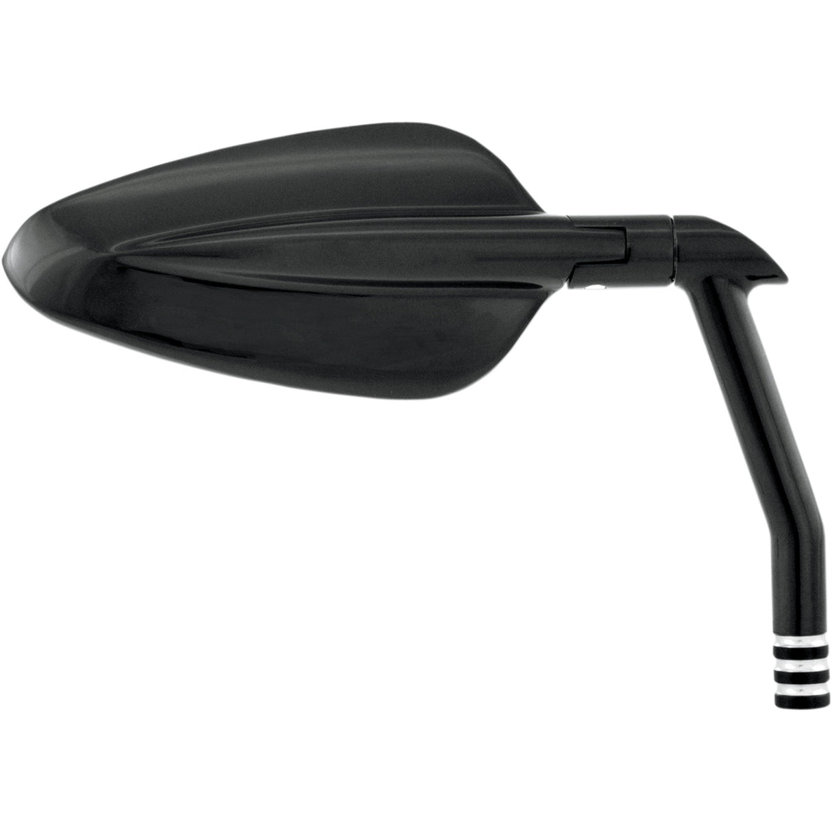 PERFORMANCE MACHINE (PM) 0640-0725 0064-2023-BM Vision Series Mirror - Arrow - Side View - Triangle - Black/Contrast Cut - Left/Right