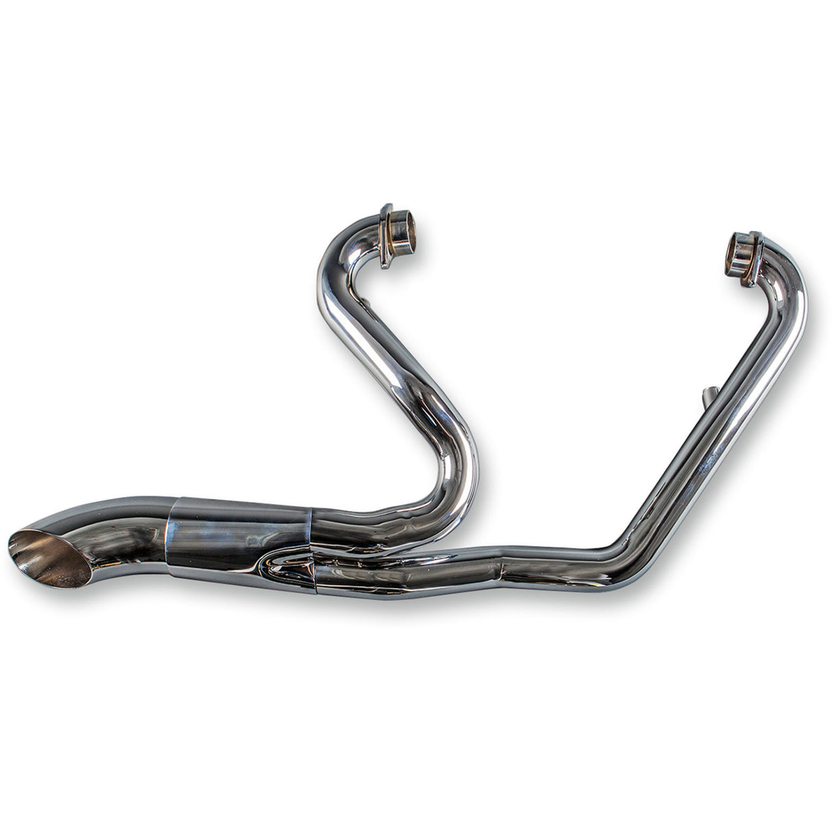 TRASK 1810-2274 TM-3034CH Hot Rod 2:1 Exhaust System Hot Rod 2:1 Exhaust - Chrome - Victory