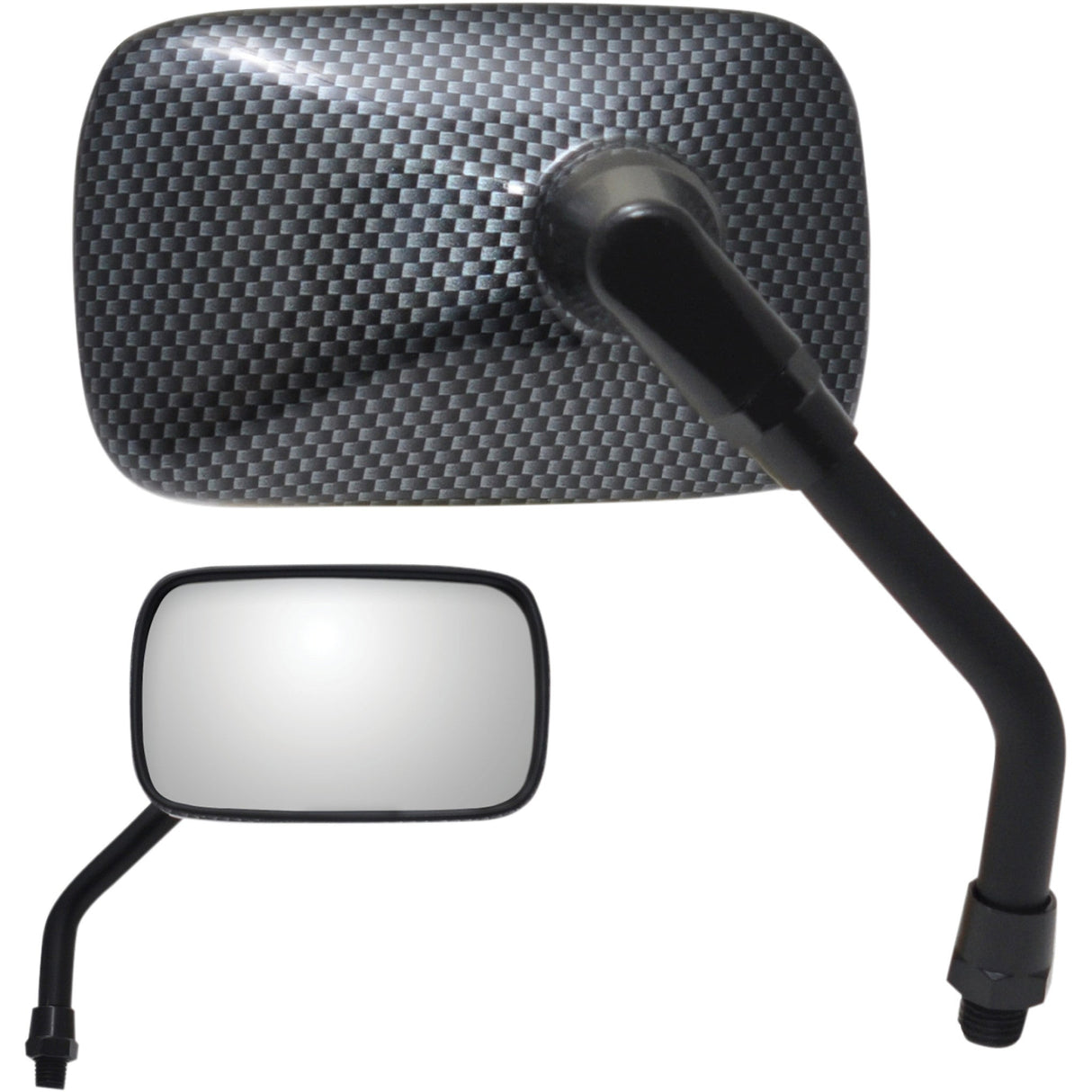 PARTS UNLIMITED 0640-0955 Mini Rectangular Mirror