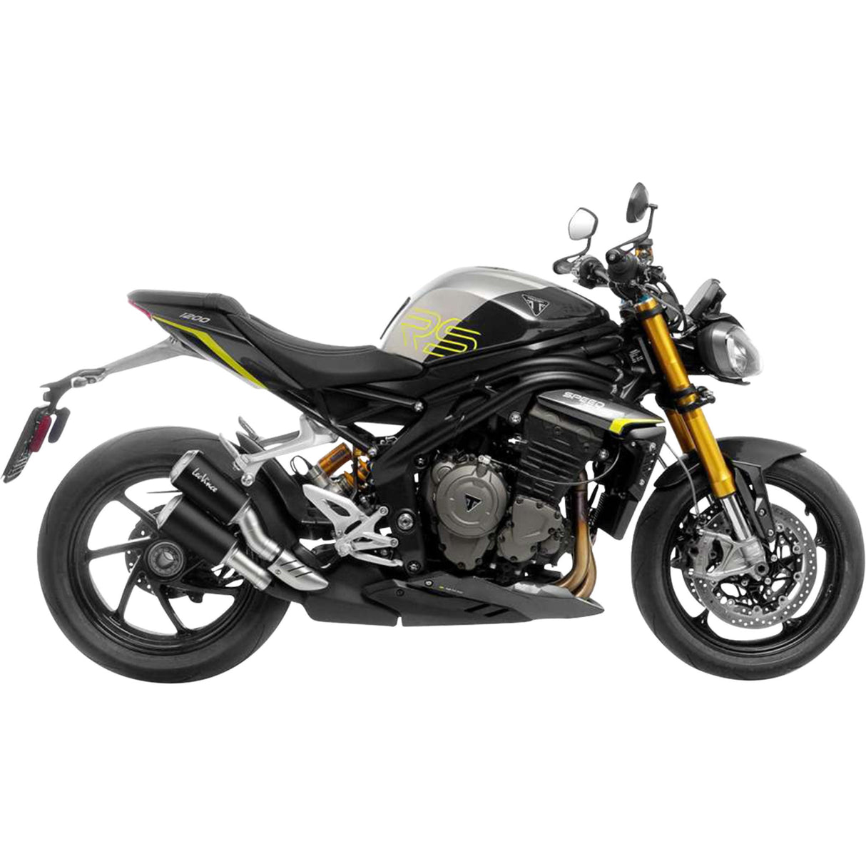 LEOVINCE 1811-4920 15271B LV-10 Black Edition Slip-on Muffler triumph speed triple 1200 rr/rs/rx
