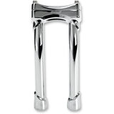 BILTWELL Murdock Handlebar Riser Risers - Pullback Chrome
