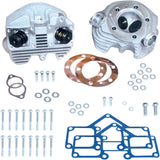S&S Cycle Super Stock® Cylinder Head Kit Single Plug O-Ring Style Big Twin - 90-1497 For Harley Electra Glide / Touring / Super / Low 1966-1980