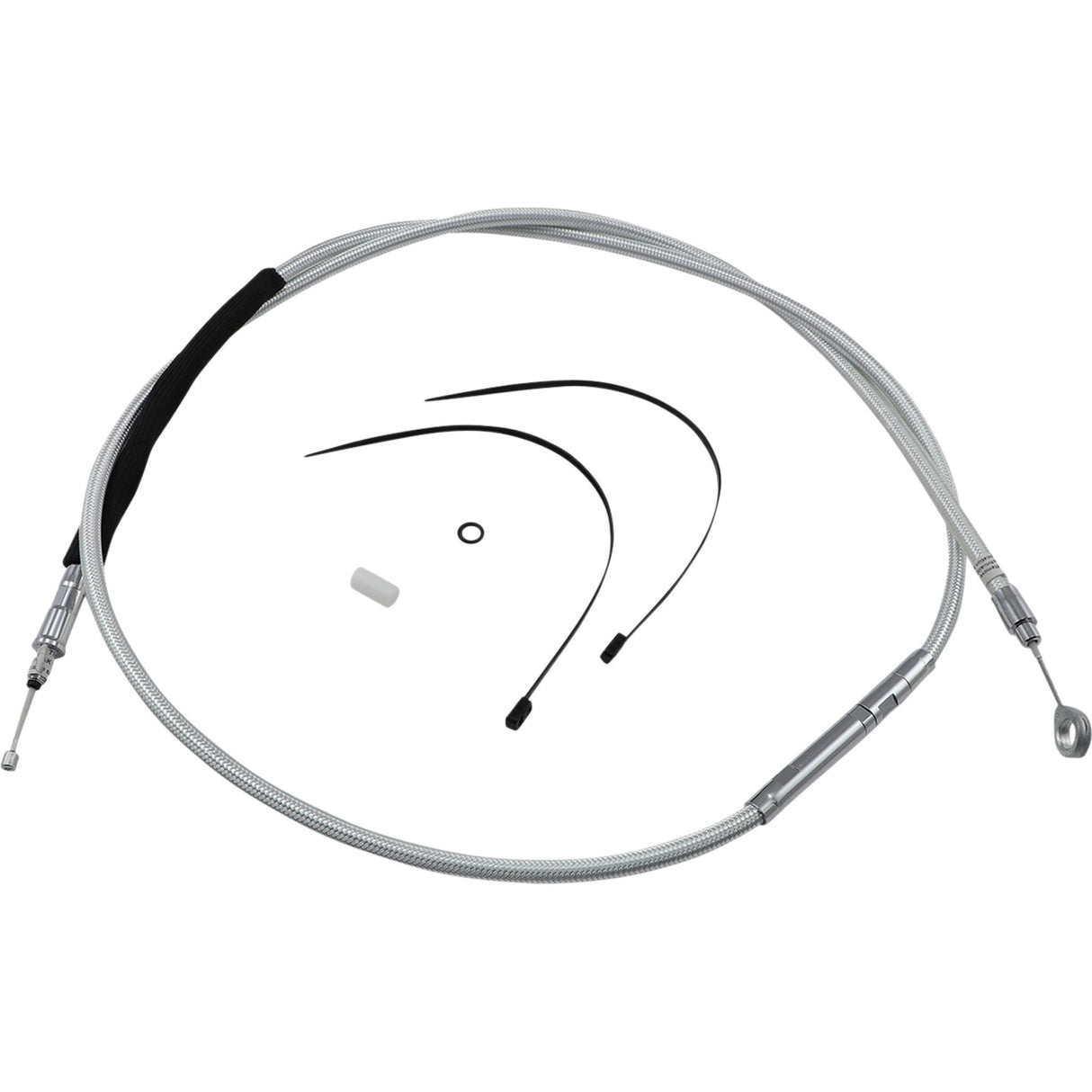 Magnum Shielding High-Efficiency Braided Sterling Chromite II® Clutch Cable /16" - 322310HE For Harley Touring 2008-2013