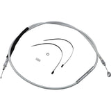 Magnum Shielding High-Efficiency Braided Sterling Chromite II® Clutch Cable /16" - 322310HE For Harley Touring 2008-2013
