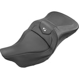 SADDLEMEN 0801-1190 808-07B-186HCT Extended Reach Road Sofa Seat - Carbon Fiber - Heated - '08-'23 FL