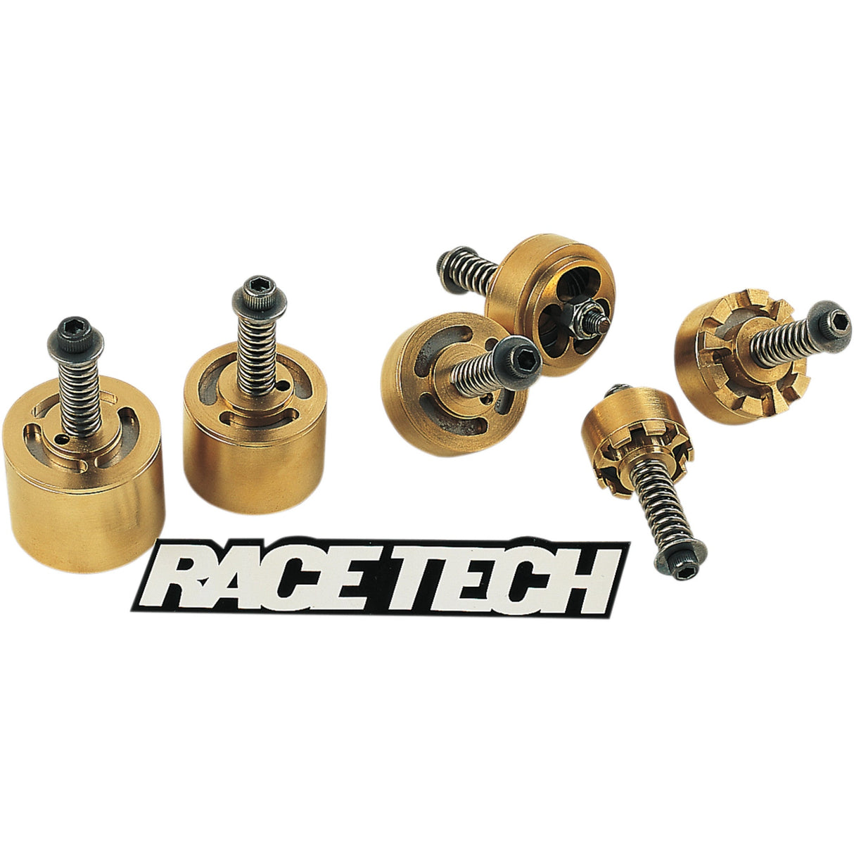 RACE TECH 0450-0062 FMGV S2040G Gold Valve Fork Kit Fork Kit - 20 mm - Gold Valve - Type 2