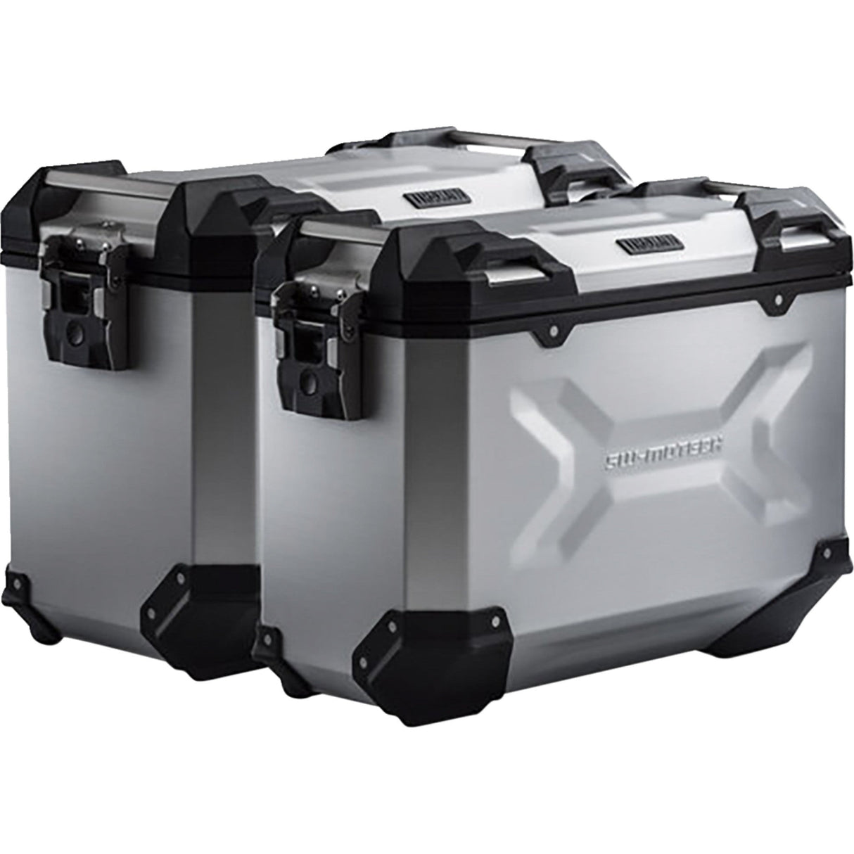 SW-MOTECH 3580-0415 KFT.07.311.70000/S TRAX ADV Aluminum Case System silver - bmw r 1200 '04-'13