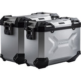 SW-MOTECH 3580-0413 KFT.07.559.70001/S TRAX ADV Aluminum Case System silver - bmw f 650/700/800 gs '08-'18