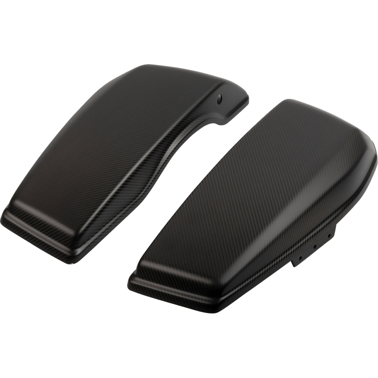 SLYFOX 3501-2128 1022-SBLC-M Saddlebags Saddlebag Lids - Carbon Matte - FL '24