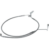 DRAG SPECIALTIES Extended Length Brake Line Kit - Softail