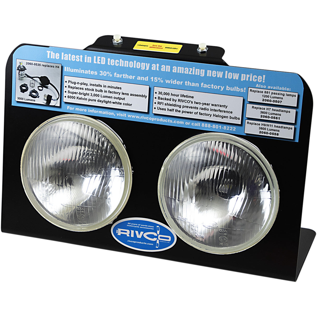 RIVCO PRODUCTS 9905-0052 LEDDISPLAY Promotional LED Display LED Display