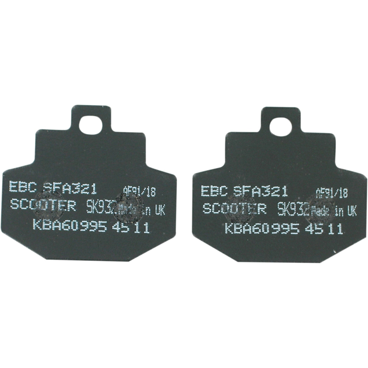 Ebc Brake Pad - SFA321 For Vespa Motorcycles 2004-2016 | Piaggio Fly 2012-2019