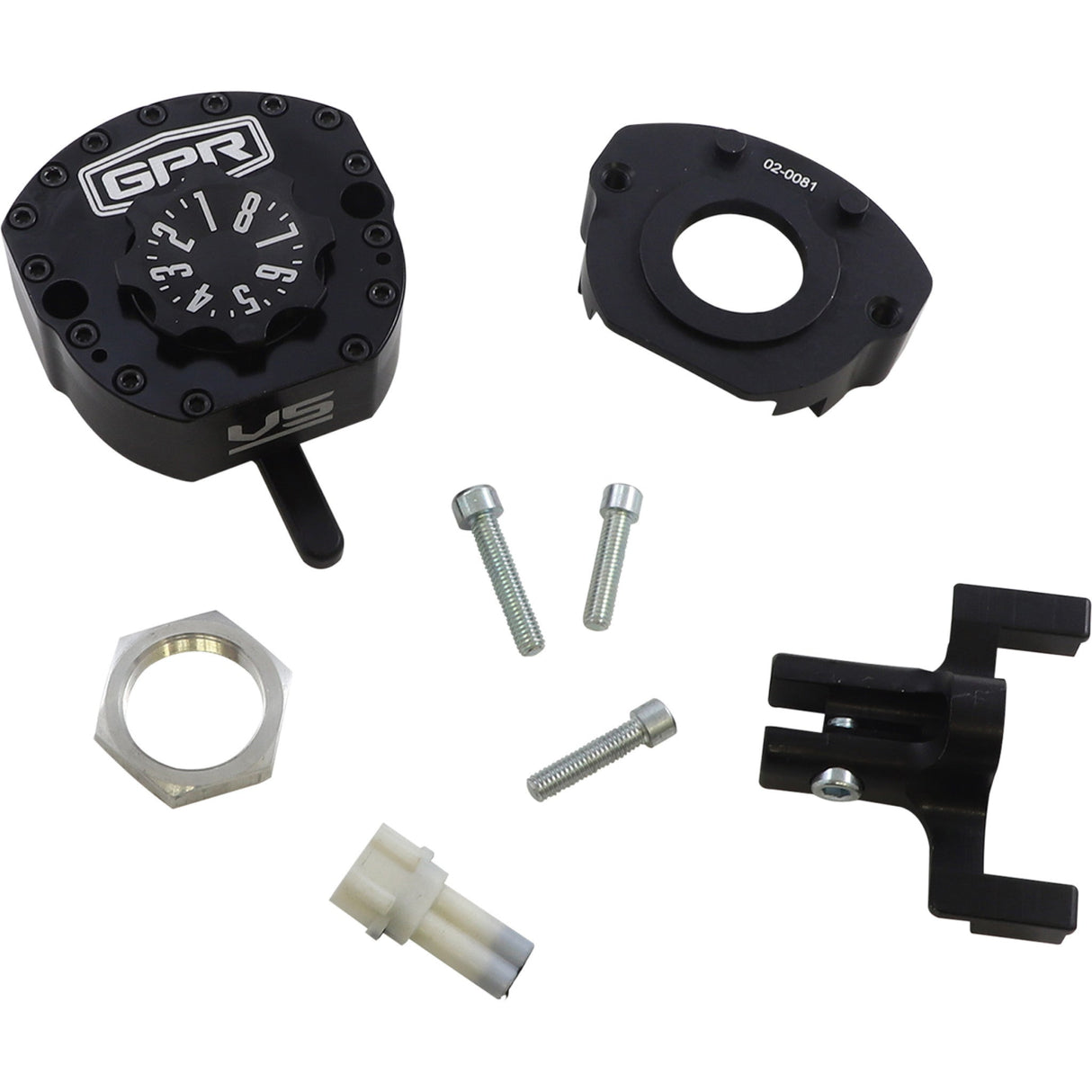 GPR 0414-0672 5-5011-4072K V5-S Steering Damper Steering Damper - Black - V5-S - R1