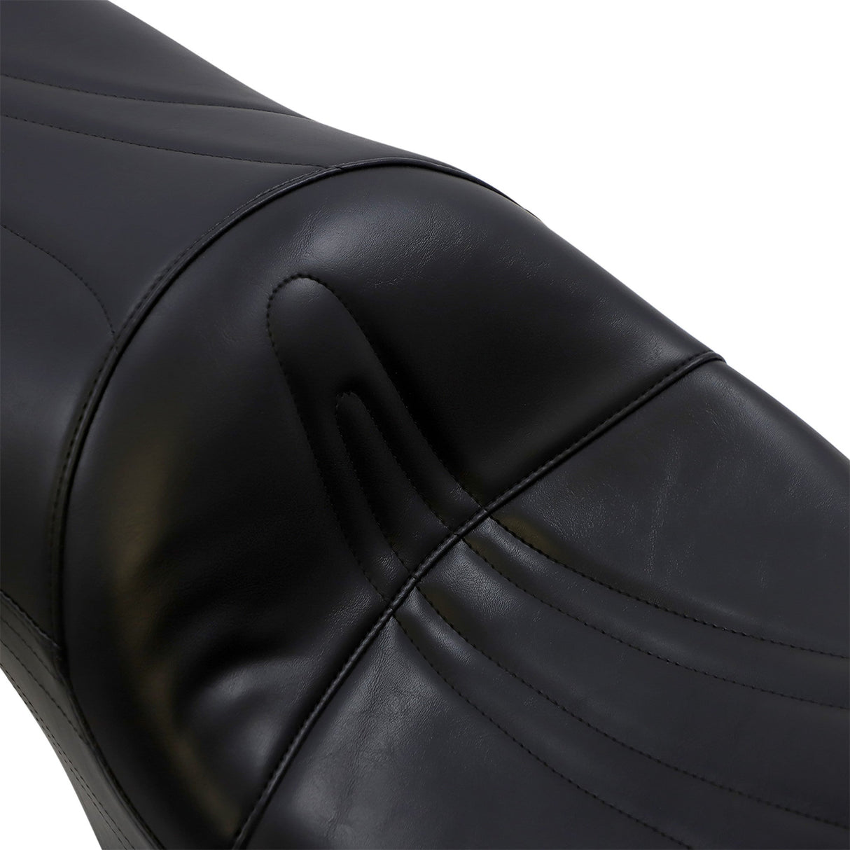 LePera Sorrento 2-Up Seat Stitched Black - LK-907 For Harley Touring 2008-2023