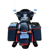 Custom Dynamics Fascia LED Panels Black Smoke - CD-FASCIA-SS6SB For Harley Touring 2010-2013