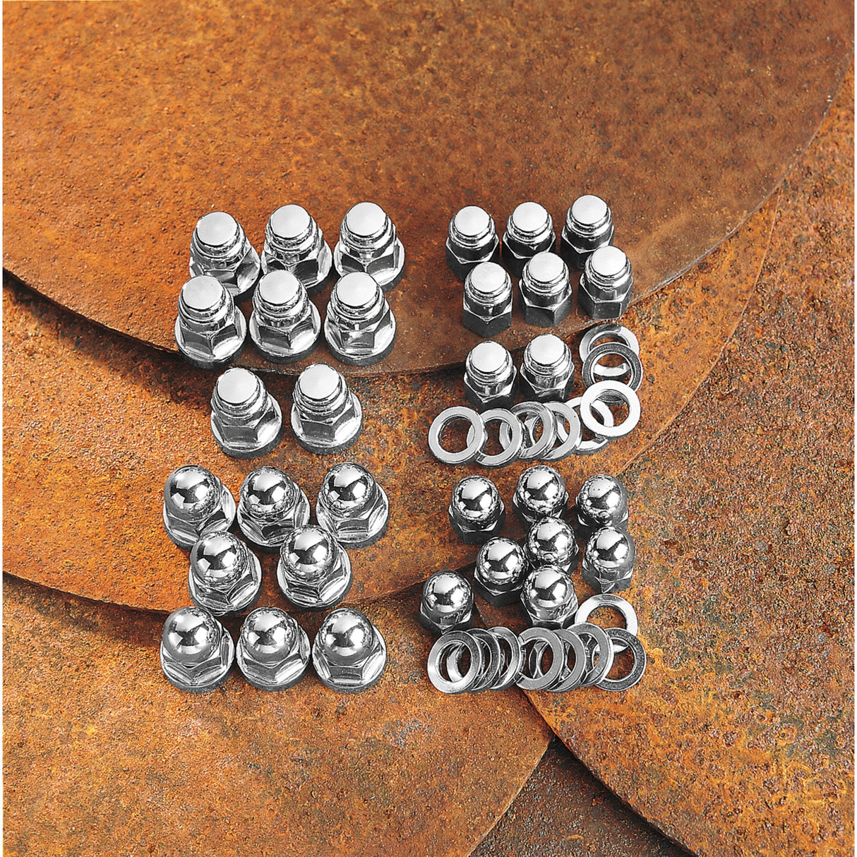 Drag Specialties Acorn Hardware Kits Head Bolt For Harley Motorcycles 1948-1977