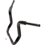FAT Baggers INC. 1-1/2" EZ Install Rounded Top Handlebar 12" Black - 803012-B For Harley Touring 2014-2020