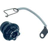 PSR 0950-0428 00-01312-22 Oil Filler Cap Kit Oil Cap Kit - Black - M22 x 1.5 - BMW/Ducati